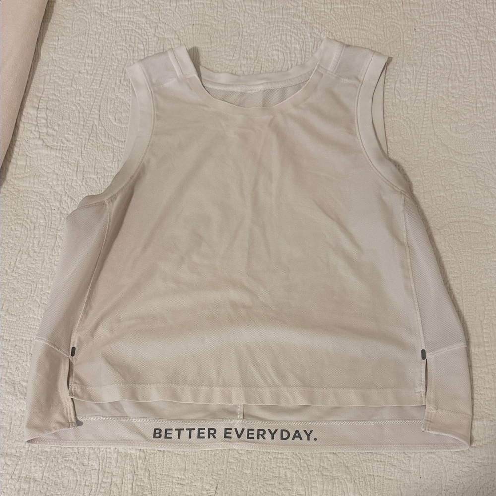 Lululemon Athletica Cream Tank Top